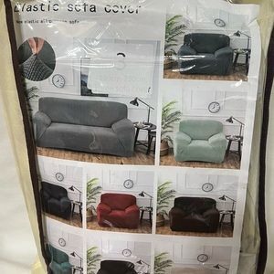 3 Seater Spandex Jacquard Elastic Fabric Stretch Sofa Slipcover